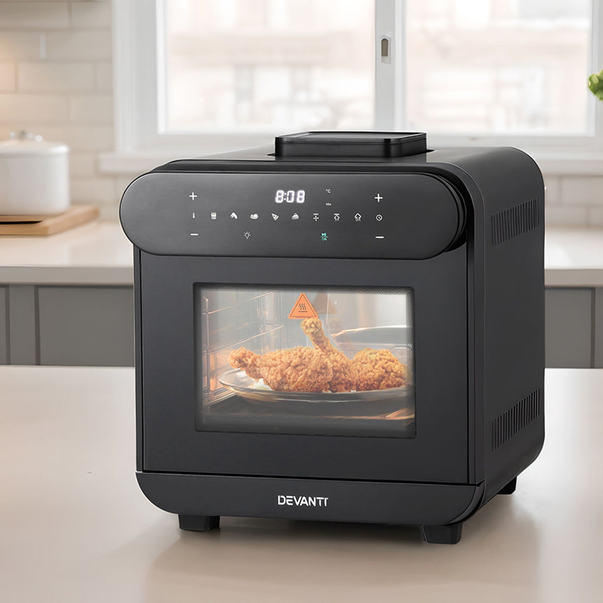 Devanti Digital Steam Air Fryer 15L - Image 02