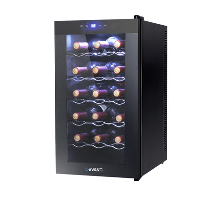 Devanti Thermoelectric Wine Cooler 18 Bottle - Image 01