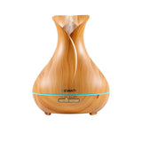 Devanti Aroma Diffuser 400ml Light Wood Vase - Image 01