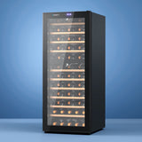 Devanti Wine Cooler Fridge 80 Bottle - Image 02