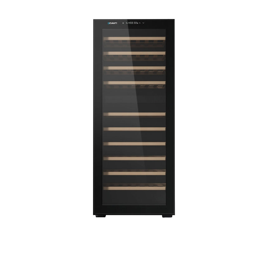 Devanti Wine Cooler Fridge 80 Bottle - Image 03