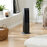 Dimplex Year Round Heat and Cool Humidifier Tower Fan in Black - Image 02