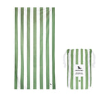 Dock & Bay Cabana Collection Beach Towel Large Cayman Olive - Image 01