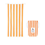 Dock & Bay Cabana Collection Beach Towel Large Ipanema Orange - Image 01