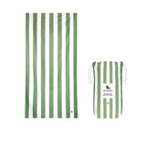 Dock & Bay Cabana Collection Beach Towel XL Cayman Olive - Image 01