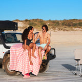 Dock & Bay Picnic Blanket Extra Large Strawberries & Cream - Image 05