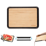 Dreamfarm Fledge Cutting Board Bamboo 24.5x17.5cm - Image 04