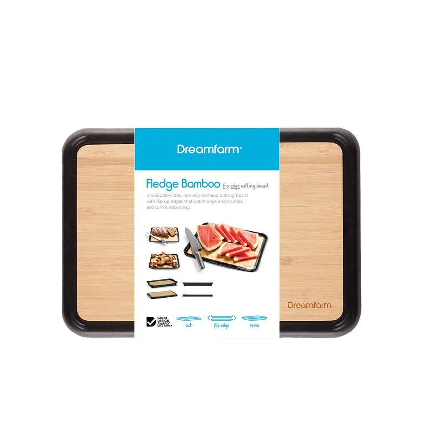 Dreamfarm Fledge Cutting Board Bamboo 24.5x17.5cm - Image 06