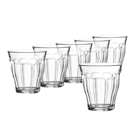 Duralex Picardie Tumbler Glasses 250ml Set of 6 - Image 01