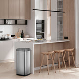 EKO Ecosmart Sensor Bin 80L Stainless Steel - Image 02