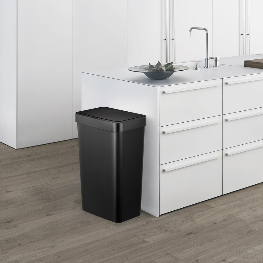 EKO Hana Sensor Bin 50L Black - Image 02