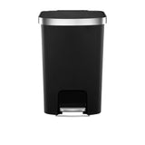 EKO Hana Step Can 50L in Black - Image 01