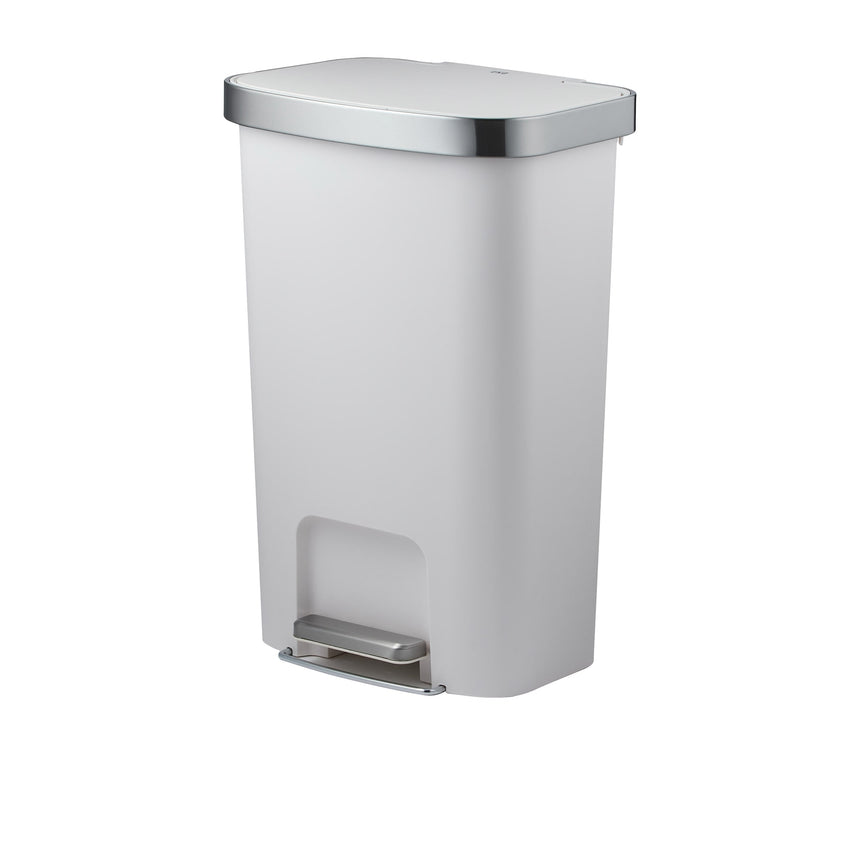 EKO Hana Step Can 50L in White - Image 01