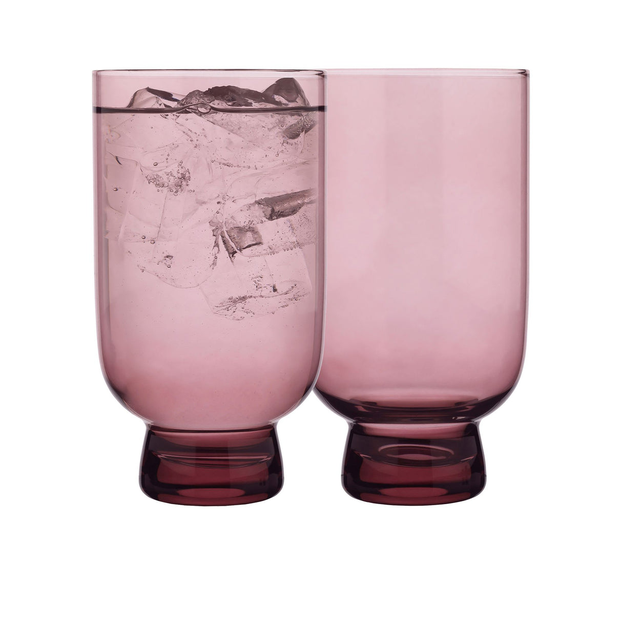 Ecology Arlo Highball Glass 475ml Set of 4 Plum - Image 03