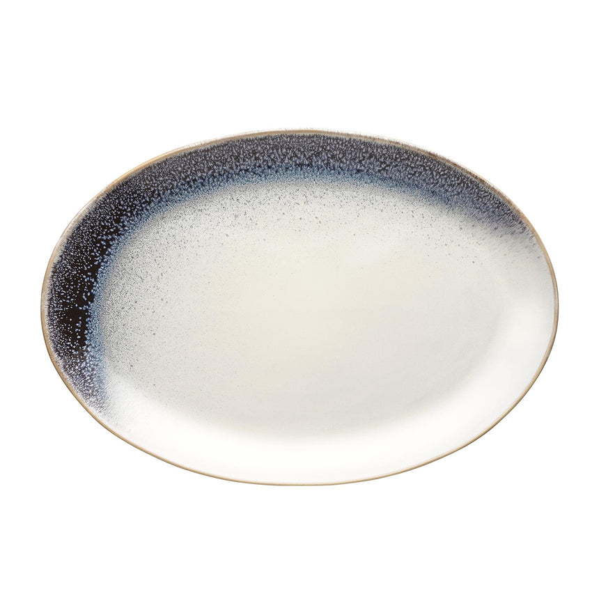 Ecology Atol Large Oval Platter 36cm Deep in Blue - Image 01