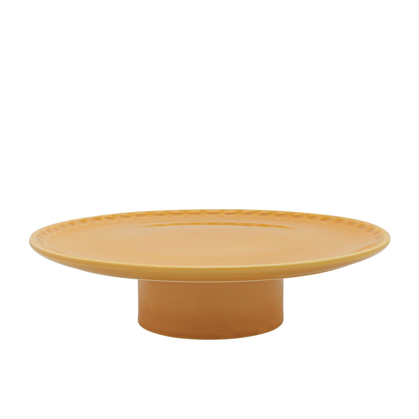 Ecology Belle Footed Cake Stand 32cm Yellow - Image 01