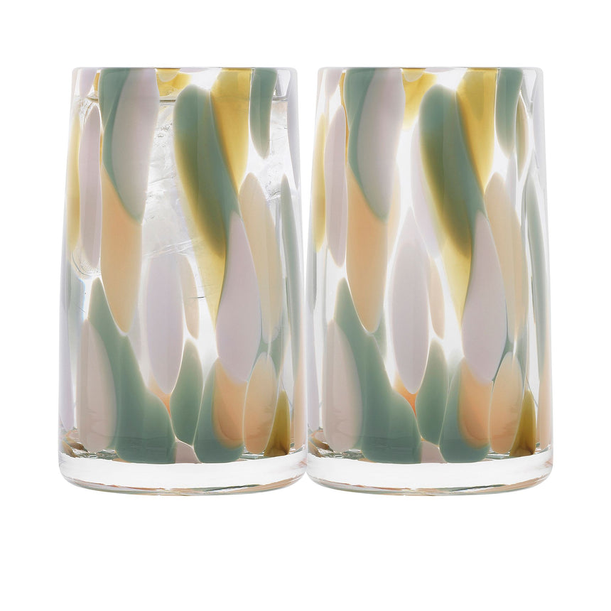 Ecology Camille Highball Tumbler 420mL Set of 4 Citron - Image 04