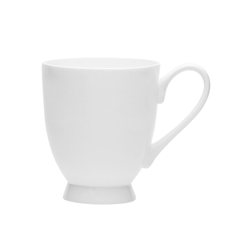 Ecology Canvas Footed Mug 310ml in White - Image 01