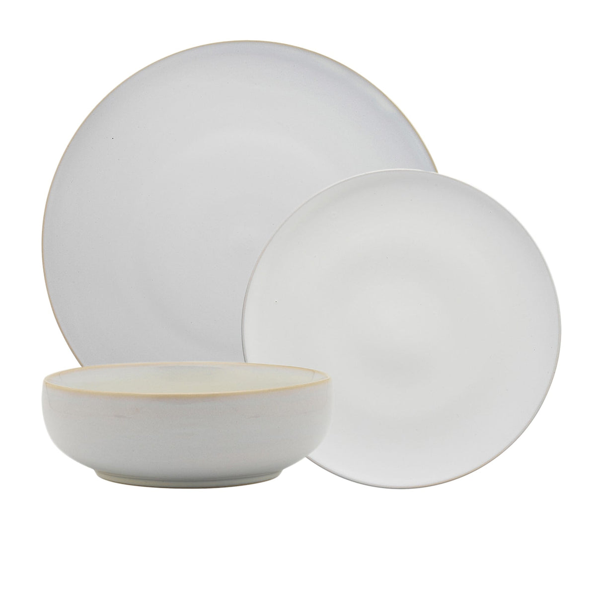 Ecology Circa Dinner Set 12 Piece Chalk - Image 01