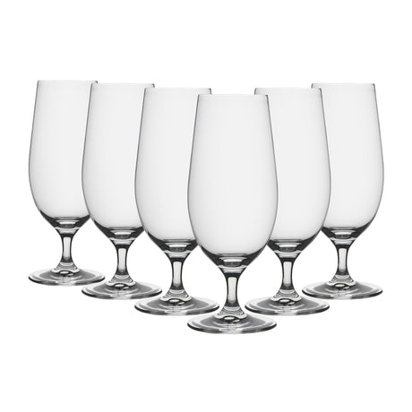 Ecology Classic Stem Beer Glass 460ml Set of 6 - Image 01