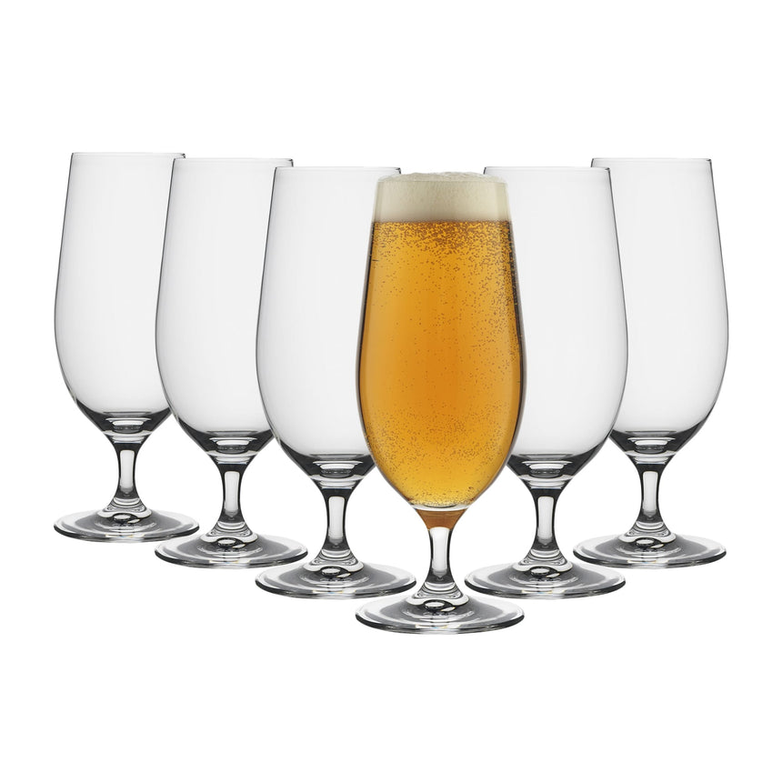 Ecology Classic Stem Beer Glass 460ml Set of 6 - Image 02