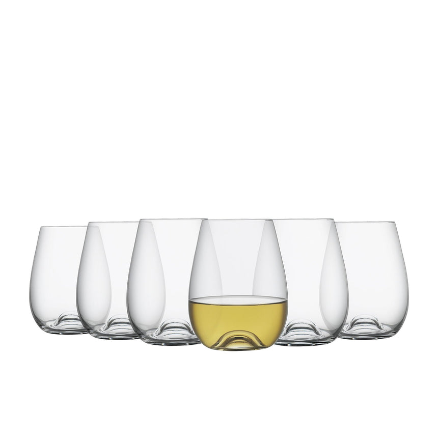 Ecology Classic Stemless Wine Glass 460ml Set of 6 - Image 01