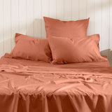 Ecology Dream Fitted Sheet King Clay - Image 01