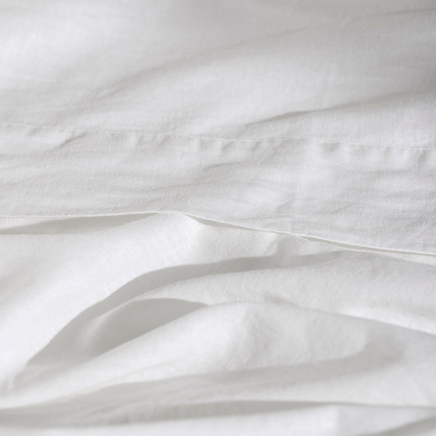 Ecology Dream Fitted Sheet King White - Image 04