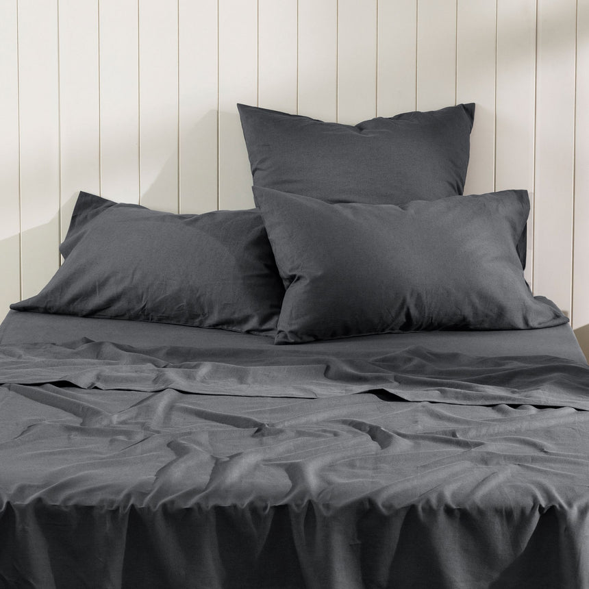 Ecology Dream Fitted Sheet Super King Storm - Image 01