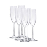 Ecology Champagne Flute Glasses 175ml Set of 6 - Image 01