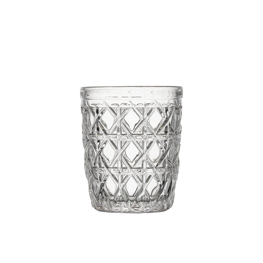 Ecology Rattan Tumbler 295ml Set of 4 Clear - Image 03