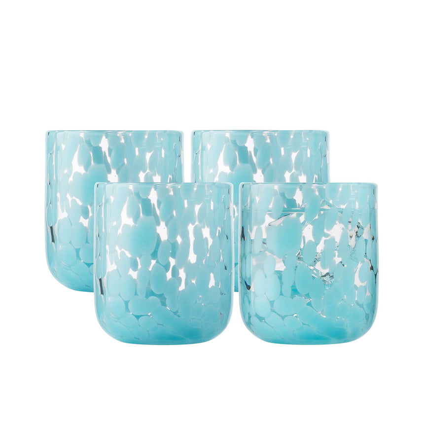 Ecology Samara Tumbler 250ml Set of 4 in Blue - Image 01