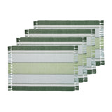 Ecology Sedona Rectangular Placemat Set of 4 Dill - Image 01