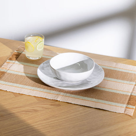 Ecology Sedona Rectangular Placemat Set of 4 Dune - Image 02