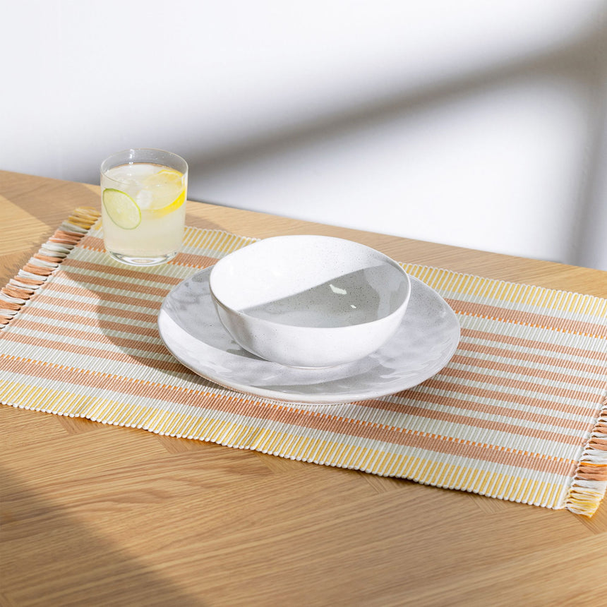 Ecology Sedona Rectangular Placemat Set of 4 Sand - Image 02