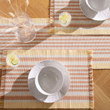 Ecology Sedona Rectangular Placemat Set of 4 Sand - Image 04