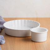 Ecology Signature 4 Piece Ramekin 11x6.5cm in White - Image 04