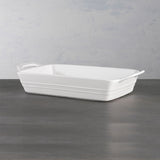 Ecology Signature Rectangular Baker 37x19.5cm in White - Image 03