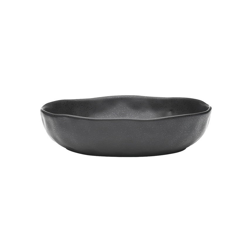 Ecology Speckle Dinner Bowl 22cm Ebony - Image 01