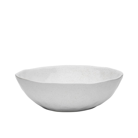 Ecology Speckle Serving Bowl 27cm Milk - Image 01