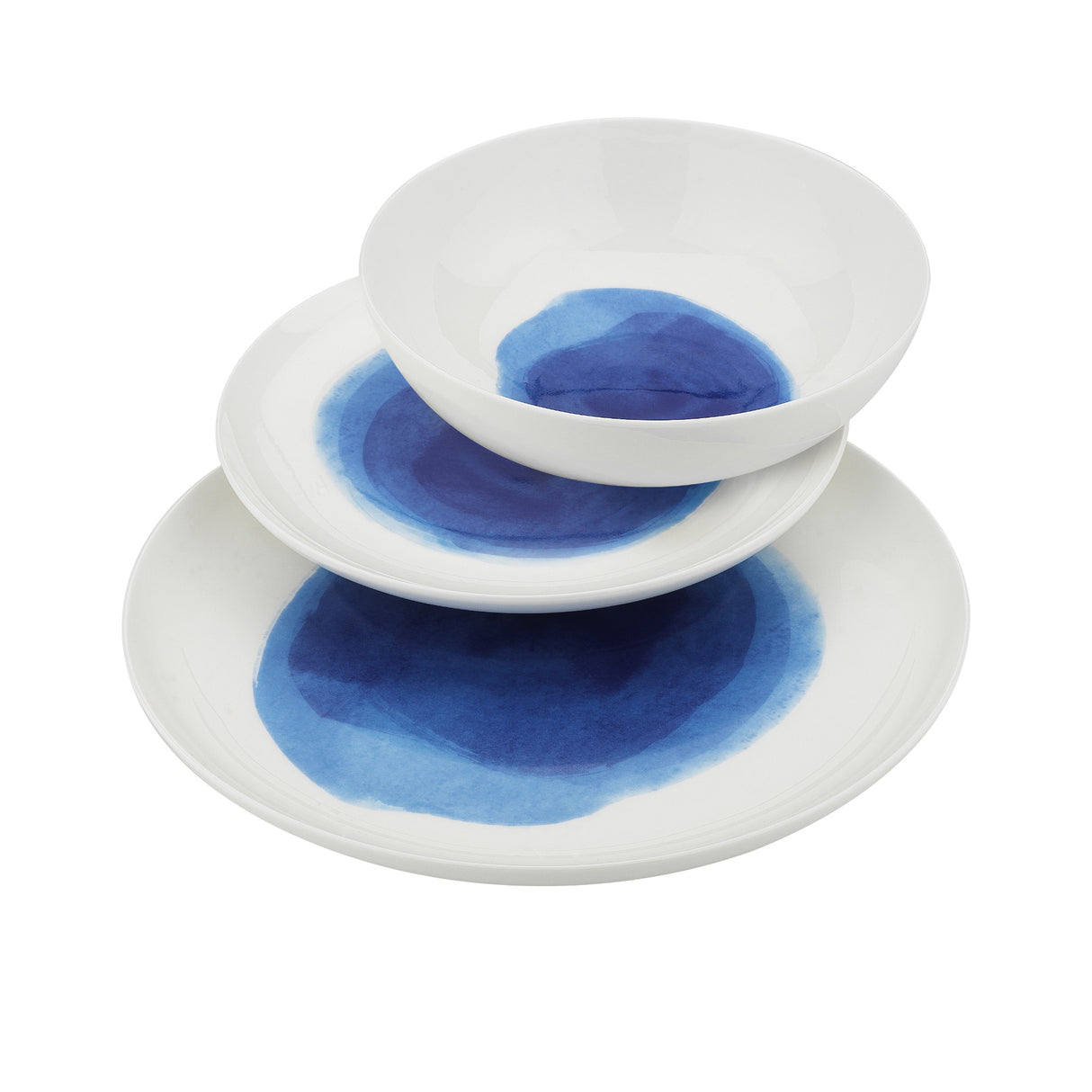 Ecology Watercolour Ocean Dinner Set 12 Piece - Image 02