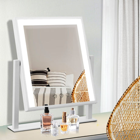 Embellir Rectangular Hollywood Makeup Mirror 25x30cm - Image 02