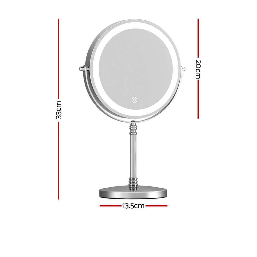 Embellir Round Makeup Mirror 360 Rotation - Image 03