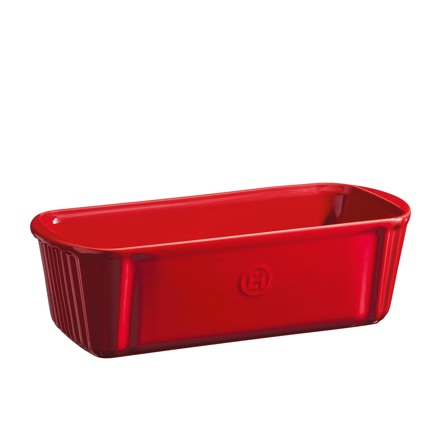 Emile Henry Loaf Baking Dish Burgundy 27.5x8.5cm - Image 01