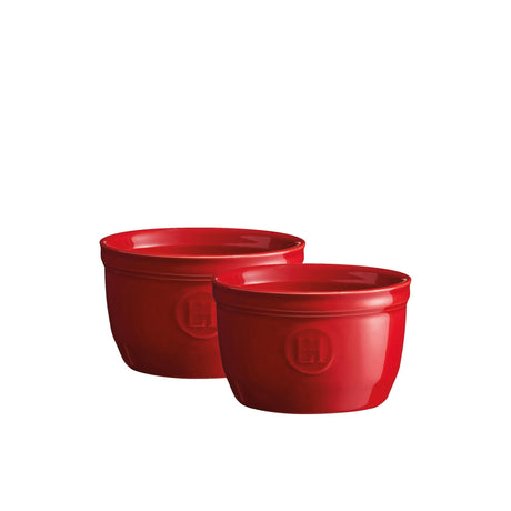 Emile Henry Ramekin 9cm Set of 2 Burgundy - Image 01