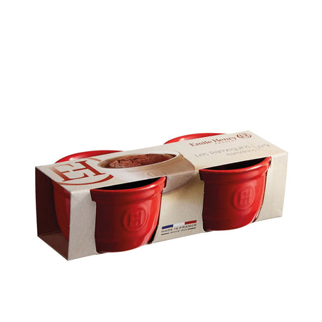 Emile Henry Ramekin 9cm Set of 2 Burgundy - Image 02