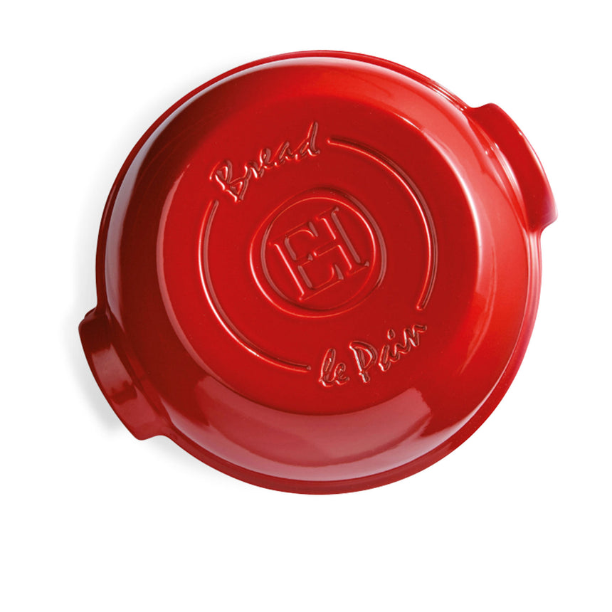 Emile Henry Round Bread Baker Burgundy - Image 02