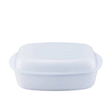 Essteele Ceramic Oval Glass Covered Casserole 37cm - 3.9L - Image 01