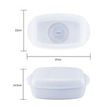 Essteele Ceramic Oval Glass Covered Casserole 37cm - 3.9L - Image 06