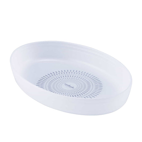 Essteele Ceramic Oval Glass Dish 39.5cm - 3.5 Litre - Image 01